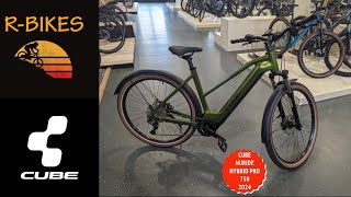 EBikes 2024  Cube Nuride Hybrid Pro 750 Allroad WALKAROUND REVIEW [upl. by Ramahs83]