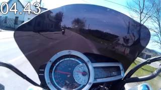 Yamaha Bt 1100 Bulldog acceleration [upl. by Stew252]