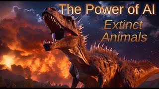 Power of AI Extinct Animals [upl. by Eipper765]