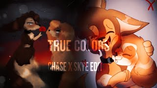 Paw Patrol True Colors Skase Edit For My Bestie chasethepuppy3680 🩷💙🐾 [upl. by Scevo]