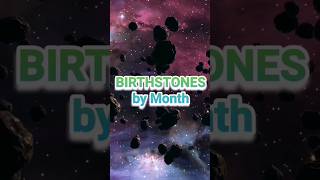 BIRTHSTONES by Month birthstones shorts months [upl. by Cormick]