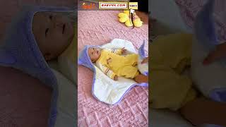 Need better sleep for your newborn Try newborn swaddle babycare babyproducts [upl. by Lativa]