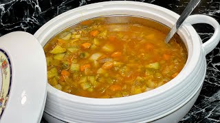 UNE BONNE SOUPE DE LÉGUMES POUR FAIRE LE PLEIN D’ÉNERGIE 💪🏻🍲 Deli Cuisine [upl. by Uel]