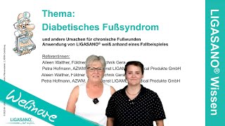 Diabetisches Fußsyndrom und andere Ursachen für chronische Fußwunden  Webinar vom 17082022 [upl. by Soble]