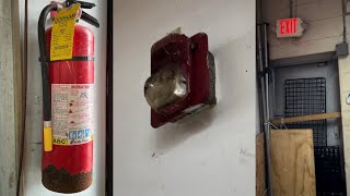 Fire Safety Failures  Blocked Exits Fire Extinguisher Violations and Code Violations [upl. by Etnemelc798]