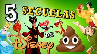 5 secuelas DISNEY de 💩 [upl. by Primaveras]