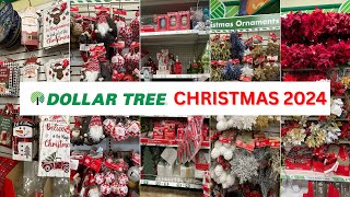 DOLLAR TREE CHRISTMAS DECOR 2024 🎄🎅  AFFORDABLE FESTIVE FINDS   SHOP WITH ME 🛒🛍️🎁 [upl. by Arleyne]