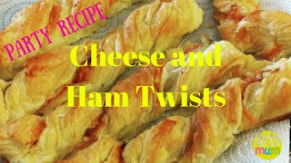 Cheese and Ham Twists [upl. by Gnil]