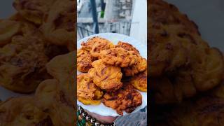 Piyaji Recipe  onion fritters shorts shortsfeed [upl. by Ahseenat520]