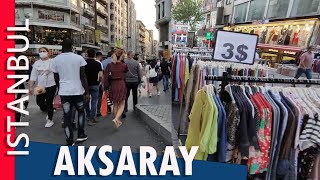 Istanbul Aksaray Laleli walking Tour in  Istanbul Travel 2021 [upl. by Adran]