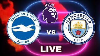 Brighton Hove Albion vs Manchester City  Premier League 2425  Video Game Simulation [upl. by Aradnahc]