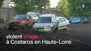 Réveil difficile après les inondations en HauteLoire [upl. by Hanoj]