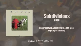 Drum Cover  Subdivisions by Rush [upl. by Nnaeiluj]