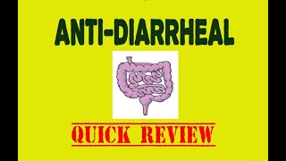 Drugs for Diarrhea  Antidiarrheals  Pharmacology  Quick Review  PharmCept [upl. by Munroe]