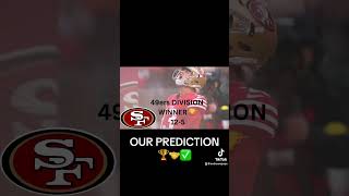 PREDICTING THE NFC WEST DIVISION WINNER🏆Who you got nfl footballshorts football sports fyp [upl. by Akiemat]