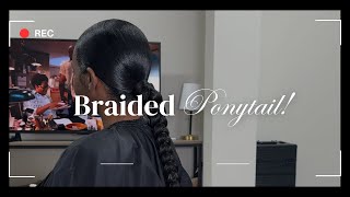 Braided Ponytail 💖 [upl. by Mariel]