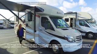 2017 Thor Motor CoachSiesta Sprinter24SR [upl. by Shields]