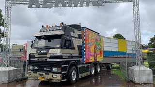 Kermis Santpoort 2023 Afbouw en Transport deel 3 [upl. by Crin]