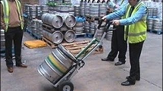 Beermaster Keg Stairclimber Stairclimber Beer Keg Lift Drayman Pubs Clubs Hotels Cellar Lift [upl. by Irbua]