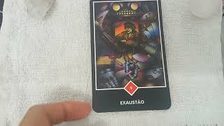 tarot osho CARTA EXAUSTÃO [upl. by Kcirdla]