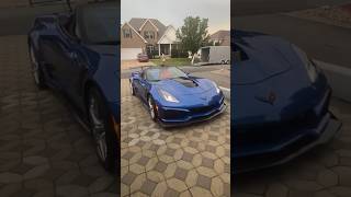 Elkhart Lake Blue Metallic 2019 Chevrolet Corvette ZR1 Convertible 3ZR ZTK M7 [upl. by Ymaral]