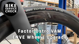 Factor Ostro VAM ENVE Wheels Upgrade [upl. by Stroud3]