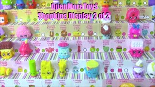 How To Make A Shopkins Display Shopkins Season 1 2 pack 5 and 12 pack Opening Part 2 [upl. by Marcin]