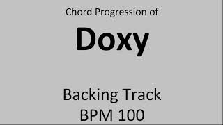 Doxy  Backing track  BPM100 [upl. by Kissee225]