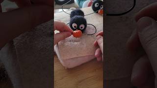 Making autumn themed soot sprites and discussing internet comments needlefelting craft felting [upl. by Gherardo955]