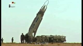 Syrian Army test Ballistic Missiles [upl. by Merrile]