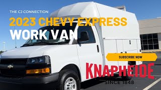 Exploring the 2023 Chevy Express 3500 Chassis Cutaway with Knapheide KUV Ultimate Utility on Wheels [upl. by Oby]