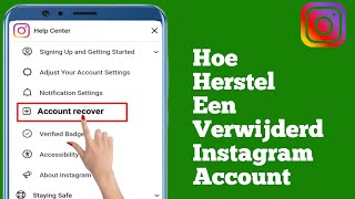 Hoe u een permanent verwijderd Instagramaccount kunt herstellen na 30 dagen 2024 [upl. by Tteve73]