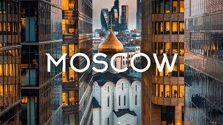 Moscow Russia Aerial Drone 4K Timelabpro [upl. by Kellsie]