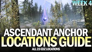 All 23 EDZ Ascendant Anchor Locations Guide  Patrol Locations Week 4 Destiny 2 [upl. by Angadreme]