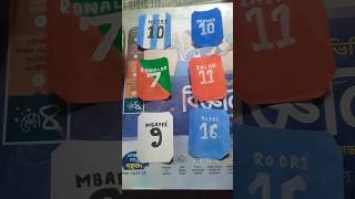 6 JERSEY COLLECTION jersey football artist art ArtisticRifat [upl. by Niras452]