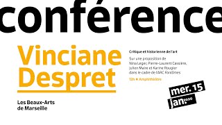 Conférence  Vinciane Despret 15012020 [upl. by Htiffirg]