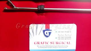 Arthroscopy Suture Passer  Arthroscopy Surgery Instruments  Grafic Surgocal [upl. by Cochrane22]