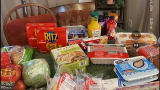 Small Food Haul before Winter Storm ☃️❄️ foodhaul sales snowstorm [upl. by Nomyt60]