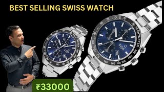 Best Swiss Watch ₹33000 New Arrival Xylys Quartz Chronograph Blue Dial Steel Strap Watch For Men [upl. by Nyleda]