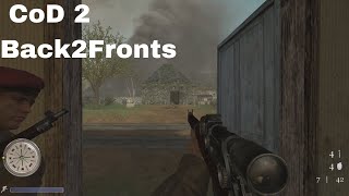 Call of Duty 2 Back2Fronts Mod  Veteran Difficulty  Mission 24 Part 1  East Yorkshire Regiment [upl. by Mackay549]