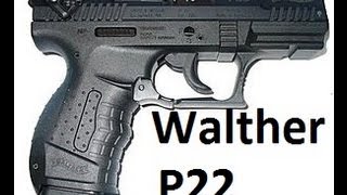 Walther P22 reassembly without the tool trick [upl. by Anelis]