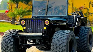 New Modified Jeep Ready For Gurdaspur Punjab jeep jeepindia jeeplife [upl. by Hanus]