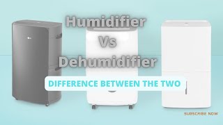 Explaining The Differences Between Humidifier and Dehumidifier [upl. by Sucy]