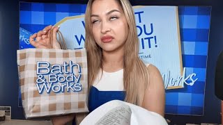 ASMR Rude Bath amp Body Works Sales Associate Roleplay 🛍️😒 [upl. by Nakashima519]