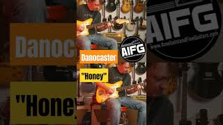 Honey Danocaster Offset guitar youtubeshorts [upl. by Eissirhc]