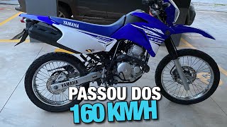 VELOCIDADE MAXIMA XTZ 250 LANDER REMAPEADA quotPINHAO 16quot [upl. by Ashlee]