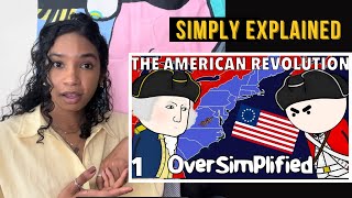 American Revolution Oversimplified Part 1 Reaction [upl. by Anoet]