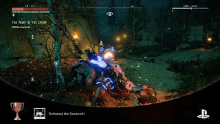 How to defeated the sawtooth Horizon Zero Dawn Remastered [upl. by Ursuline]