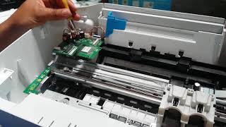 Desmontando a impressora HP deskjet ink advantage 3635 wifi [upl. by Ona283]