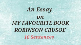 My Favourite BookRobinson Crusoe robinsoncrusoe classics [upl. by Aneles936]